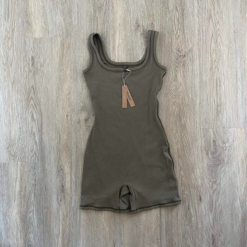 Skims Cotton Rib Onesie